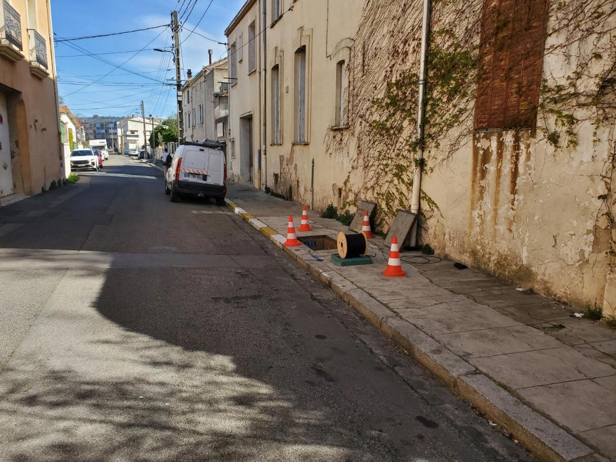Le Patio, Climatisation Terrasse Wi-Fi Netflix 15 Mn Coeur De Ville Béziers Eksteriør billede